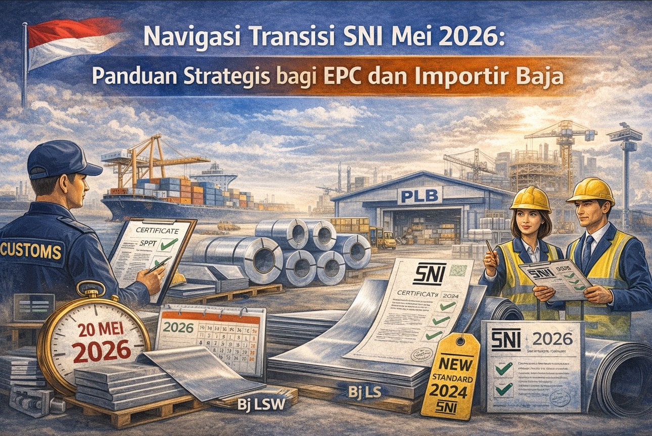 Navigasi Transisi SNI Mei 2026: Panduan Strategis bagi EPC dan Importir Baja